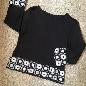 Zsa Zsa Sweater. Black S